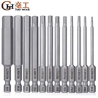 11 шт., 12 шт., набор защитных бит, отвертка, отвертка, сверло, отвертка, отвертка, плоская головка, 14 