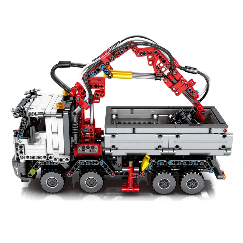 

1416 Pcs Technical RC Crane City Construction Heavy Truck Model Building Blocks Boys Vehicle Bricks Toys For Children Adult Gift