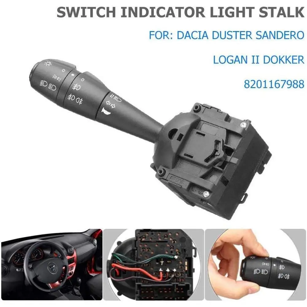 8201167988 Автомобильный переключатель индикатор поворота головной свет
