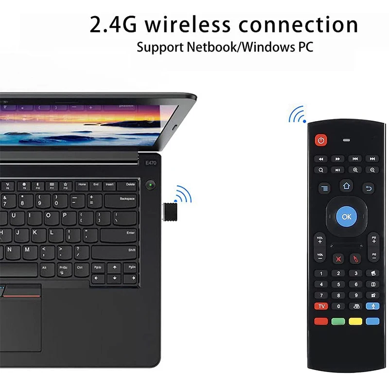 Пульт ДУ MX3 беспроводной с голосовой подсветкой и ИК-подсветкой 2 4 ГГц - купить по