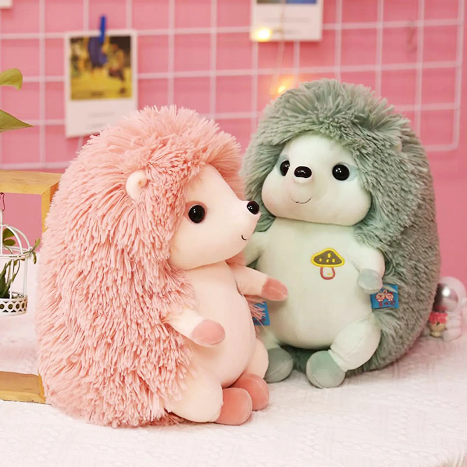 

23/30 см еж, плюшевые игрушки, детские мягкие плюшевые игрушки, детские успокаивающие куклы-животные, детские мягкие набивные хлопковые Мульт...