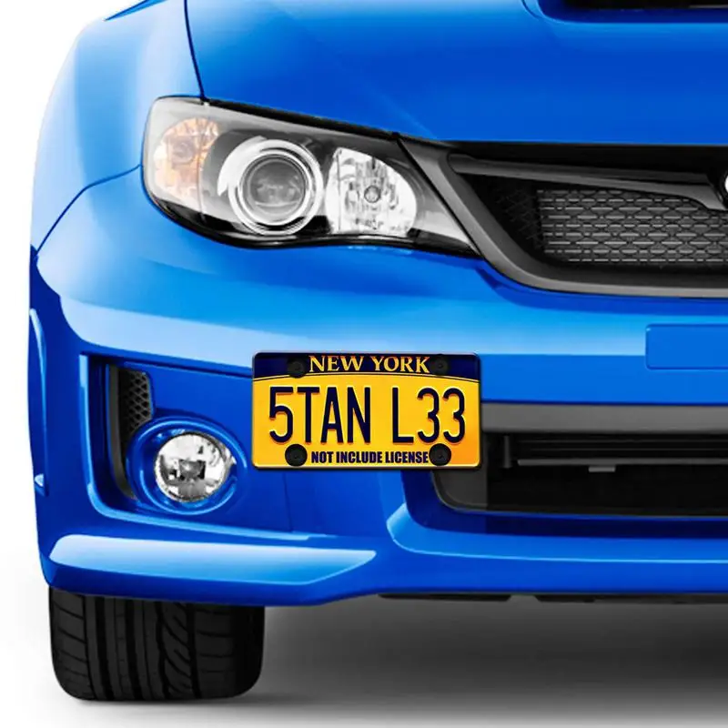 Комплект винтов для номерного знака черные чехлы крепежные застежки нержавеющие