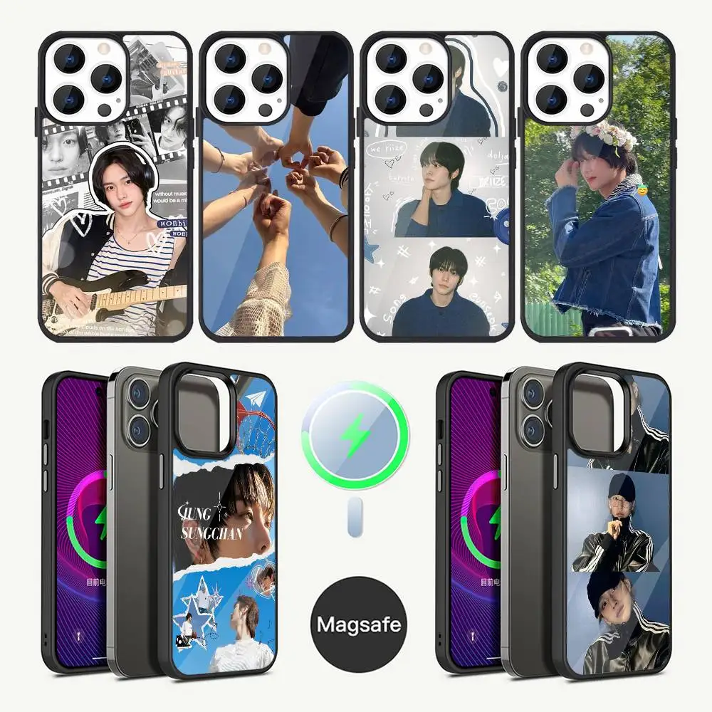 Фото Kpop-R-Riize Wonbin Phone Case For iPhone 16,15,14,13,12,11,Plus,Pro,Max Mini Magsafe Magnetic Wireless Charging №1
