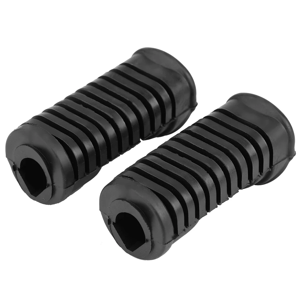 

Motorcycle Front Footpegs Plate Footrest Rubber Pad Grip Cover for Honda 125cc CG 125 Footrest Footrest
