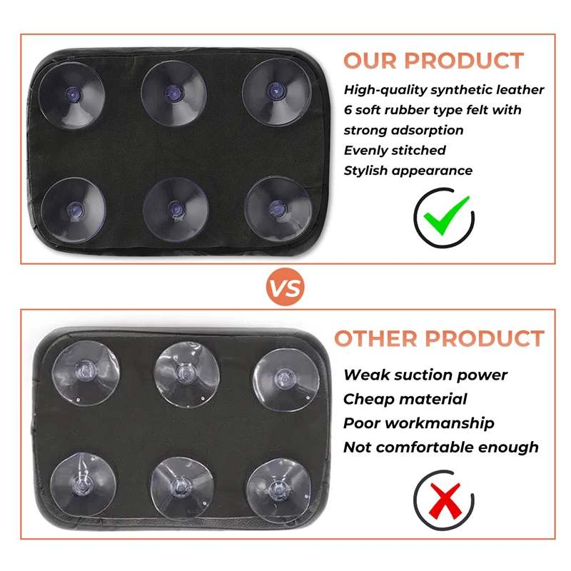 Подушка заднего пассажирского сиденья для мотоцикла 6 присосок подушка на