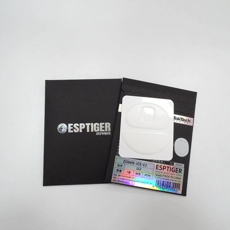 Наклейка на коньки Esptiger ICE версия для ZOWIE белые скользящие ножки