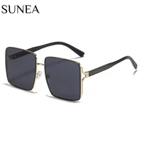 women sunglasses fashion square sunglass oversized ocean lens sun glasses retro uv400 gradients shades eyewear gafas de sol