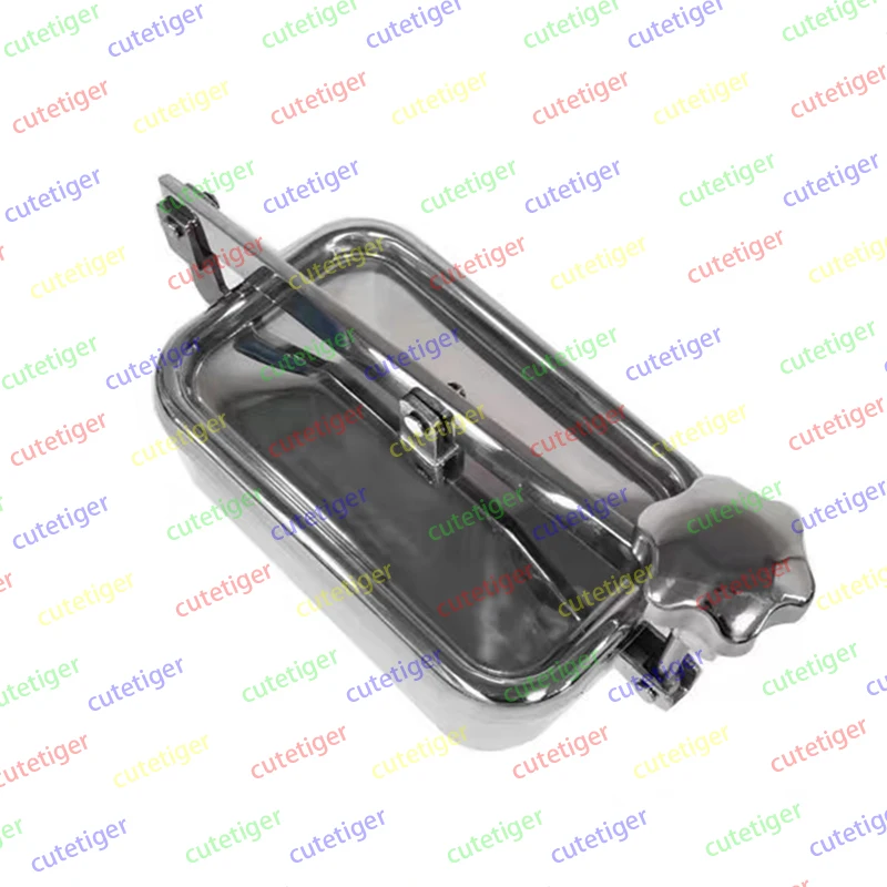 Крышка отверстий нормального давления прямоугольная люка 304/316 из нержавеющей