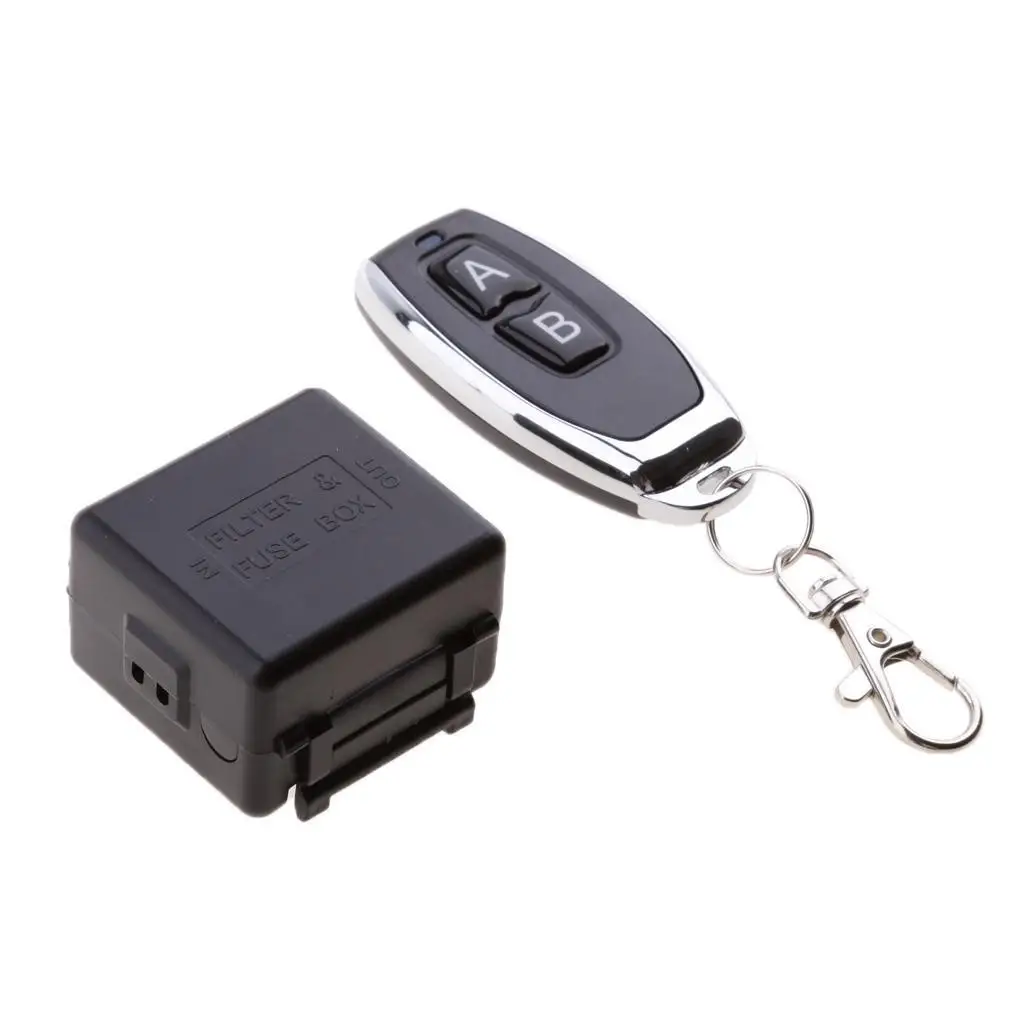 

433MHz Light Wireless Remote Control System DC12V Relay Receiver Transmitter