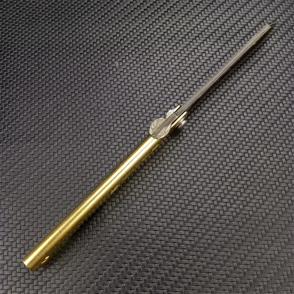 Мини-гироносовый Японский Складной Нож Vg10 Дамасская Сталь Походный Охотничий С