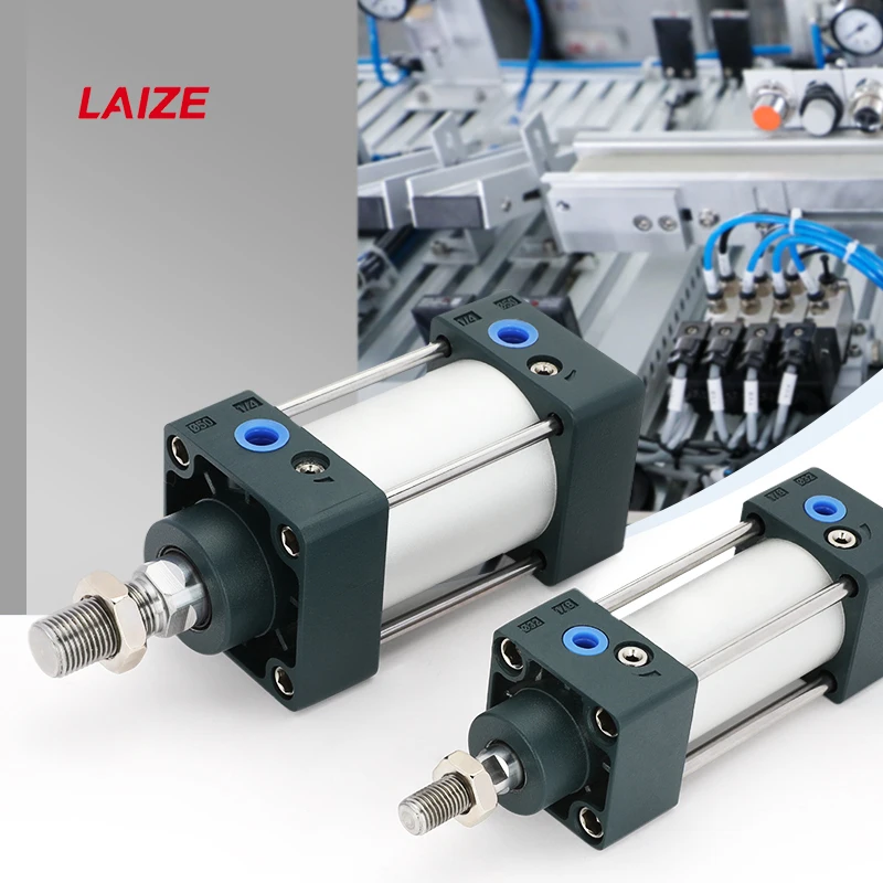 

SC Series Bore32/40/50/63/80/100/125/160 AirTAC Standard Double Acting Type Pneumatic Air Cylinder