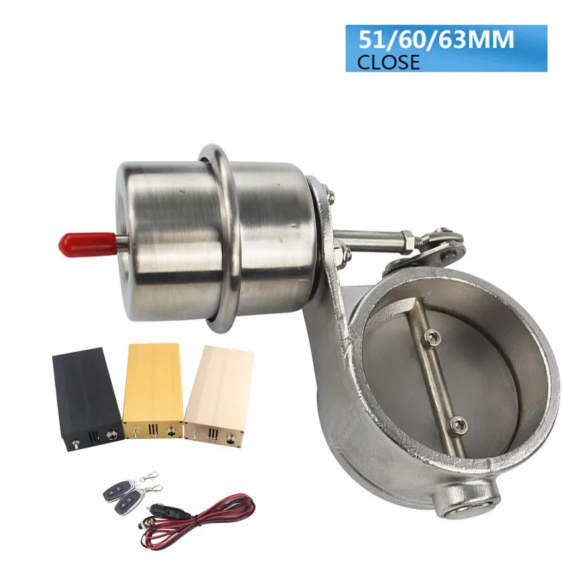 WLR RACING — НОВЫЙ выхлопной системы с вакуумной активацией 2 дюйма 51 мм 4 60 или 5 63