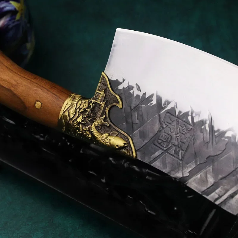 Аутентичный японский ручной Кованый 58-60RHC кухонный нож классический