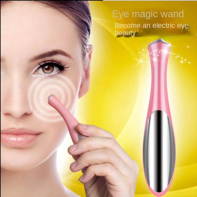 

Beauty Electric Eye Massager Vibration Eye Massage Wrinkle Dark Circle Remover Negative Ion Importing Facial Care Eye Care Tool
