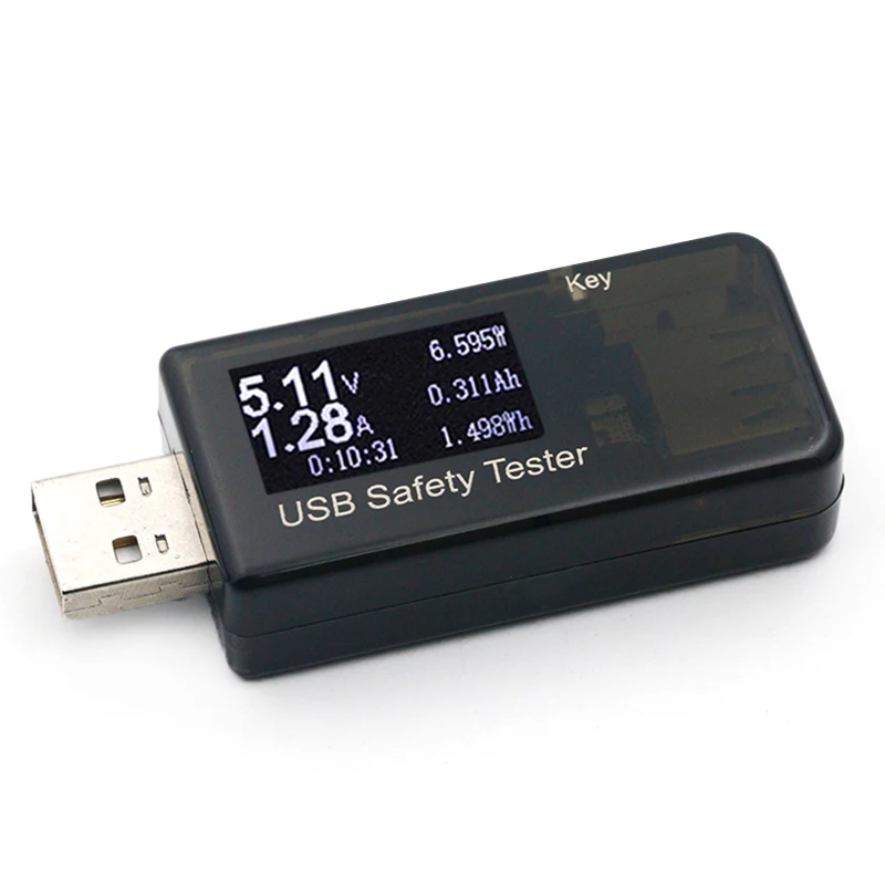 

usb current voltage capacity power test instrument mobile phone charger mobile power treasure safety monitor