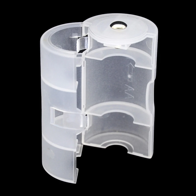 

Упаковка из 4 конвертеров батарей размера АА в D, адаптер, держатель, держатель для батарей, чехол, коробка для хранения, держатель для чехла, ...