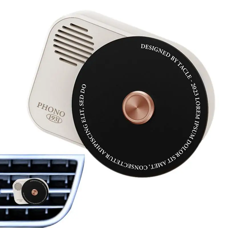 

Car Fragrance Aromatherapy Diffuser Retro Phonograph Shape Car Perfume Retro Phonograph Shape Car Perfume Conditioning Diffuser