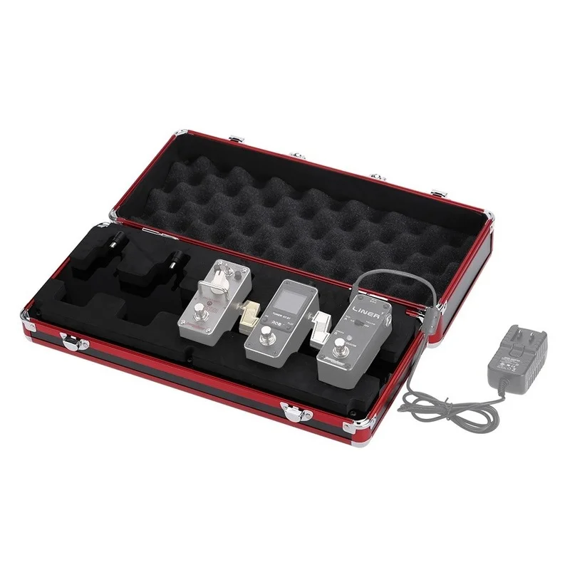 APB-3 Effect Pedal Carry Case Box Guitar Effects Total Metal Locking Case Top Quality Guitar Parts & Accessories