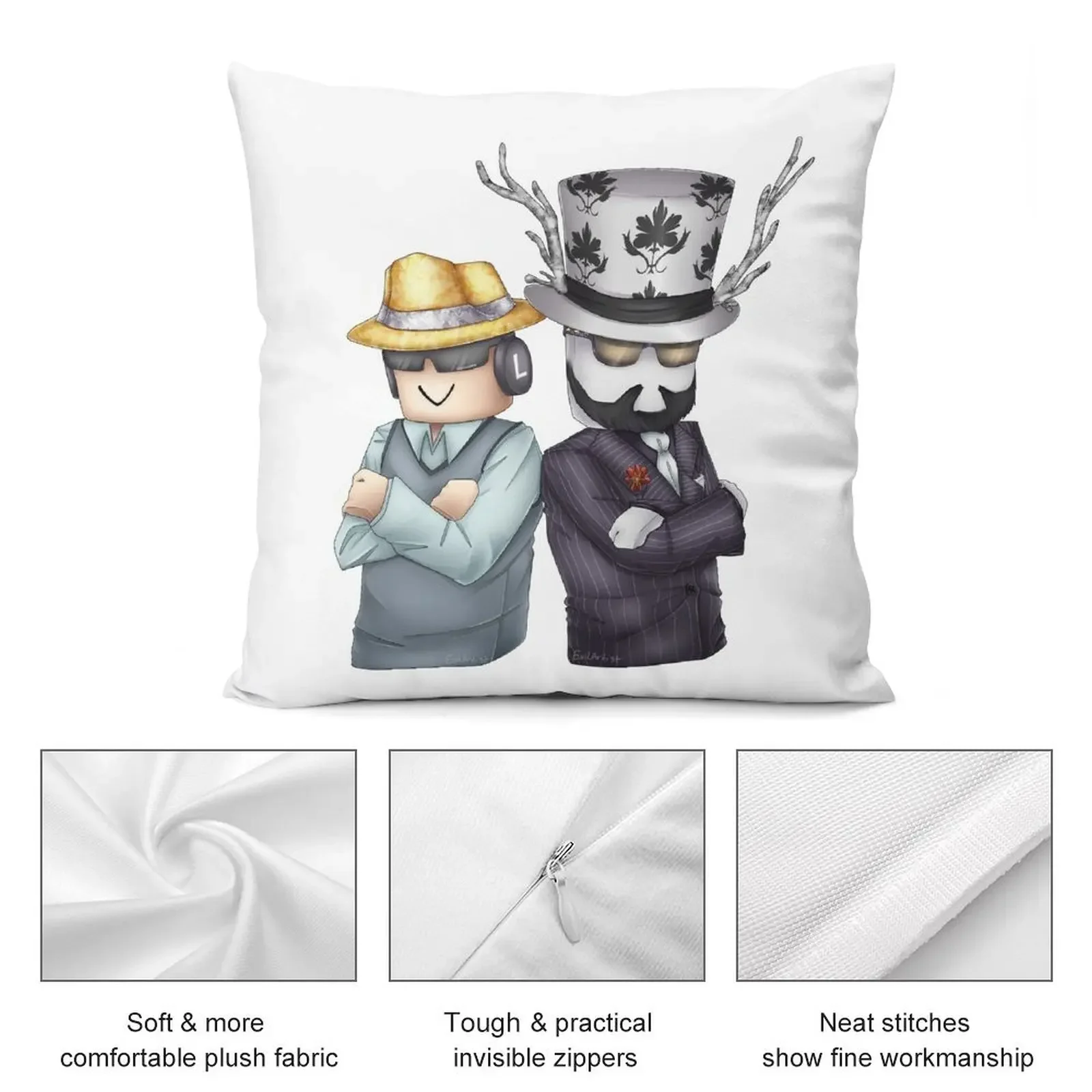 Подушка Badcc and Asimo прямоугольный чехол для подушки рождественская наволочка