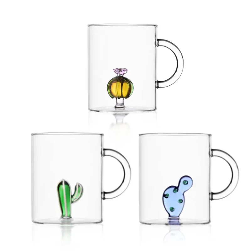 Стеклянная чашка для воды в стиле пустыни |