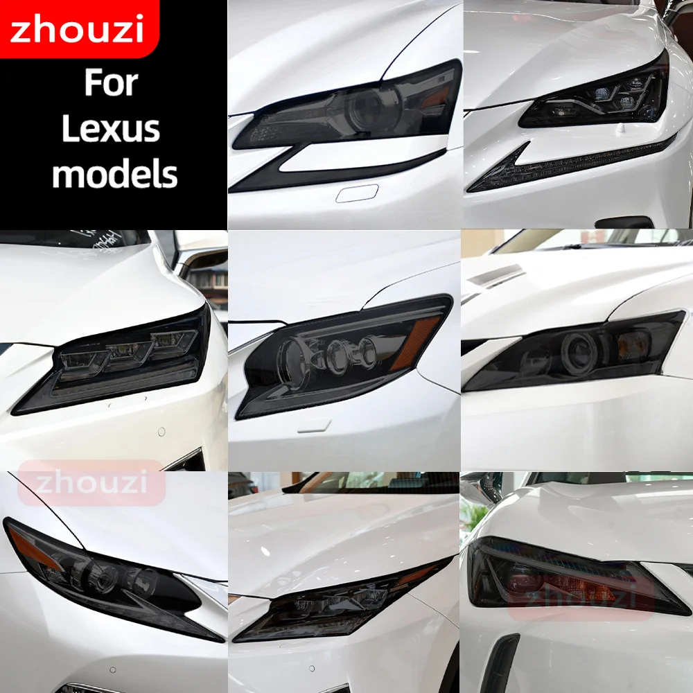 

2 шт., защитная пленка для автомобильных фар Lexus ES 300h NX CT GS IS LC LS RX LX570 RC UX GX F Sport 2022