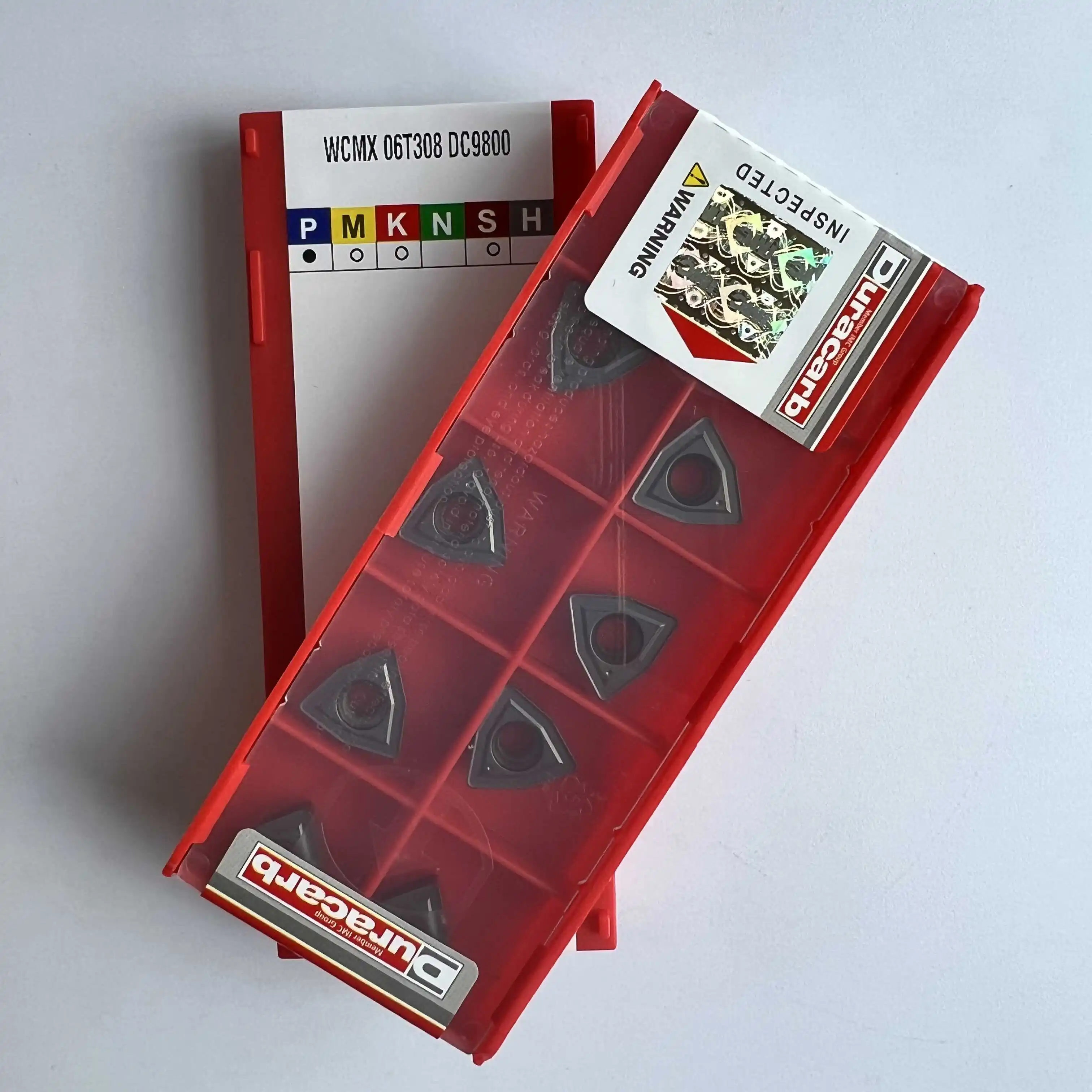WCMX06T308 DC9800 / твердосплавное лезвие с ЧПУ 10 шт.