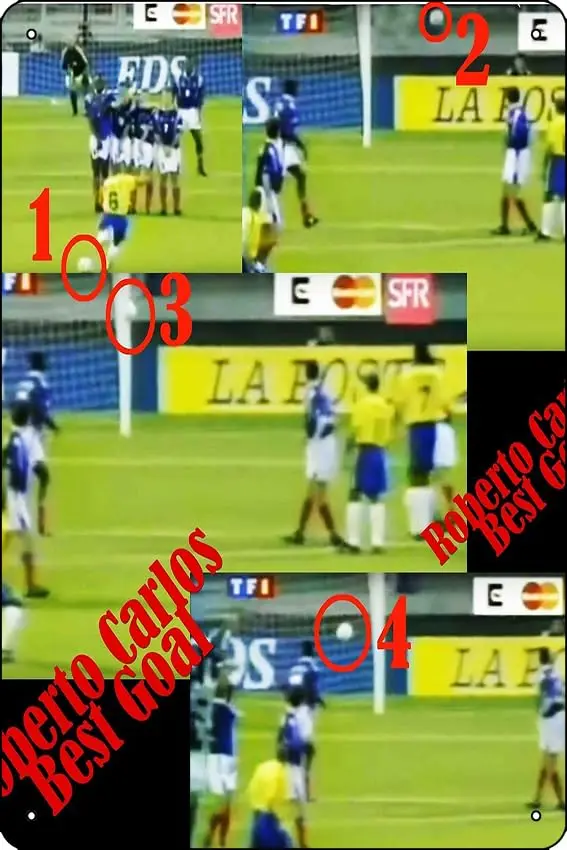 Металлический жестяной знак с принтом best goal Роберто Карлос 12X8 дюймов забавная