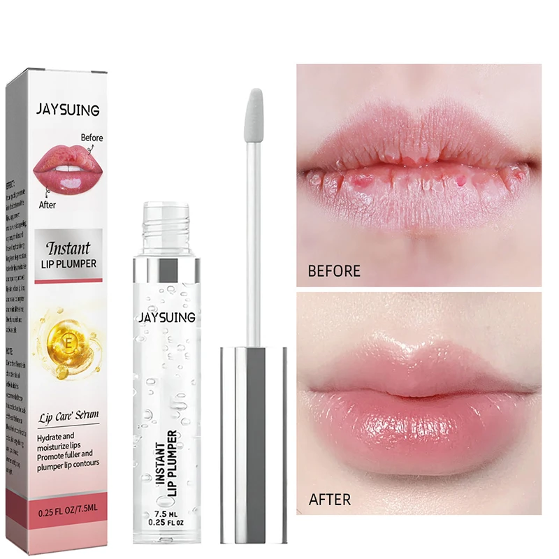 

Hyaluronic Acid Volumising Lips Oil Repairing Reduce Lip Fine Lines Long Lasting Moisturizing Brighten Sexy Plump Serum Lip Care