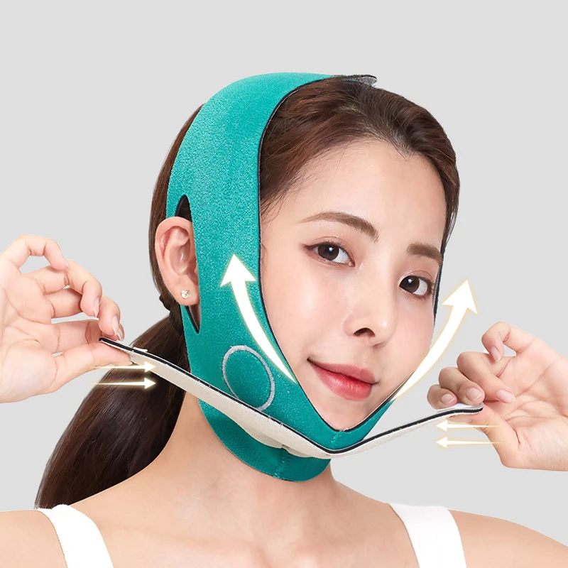 

Face Chin Cheek Lift Up Slimming Slim Mask Ultra-thin Belt Strap Band Women Reduce Double Chin Skin Face Massager Skin Care