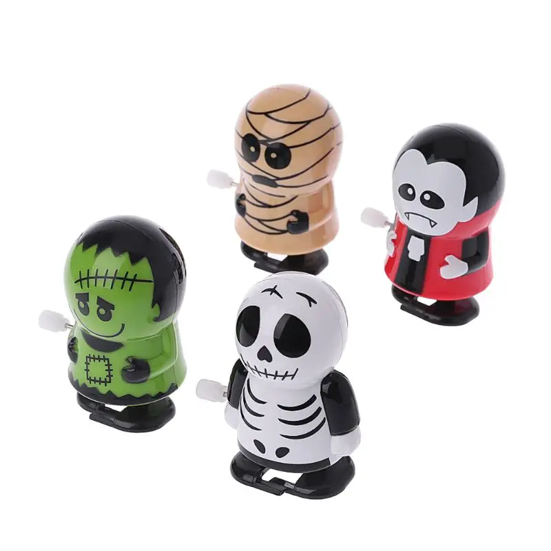 

Halloween Clockwork Jumping Ghost Toy Mechanic Educational Game Prank Decoration