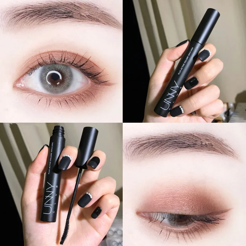 

UNNY Mascara Ultra-fine Brush Head Thick Long Curling Lengthen Mascara Waterproof Natural Non-smudge Extension Eyelash Cosmetic