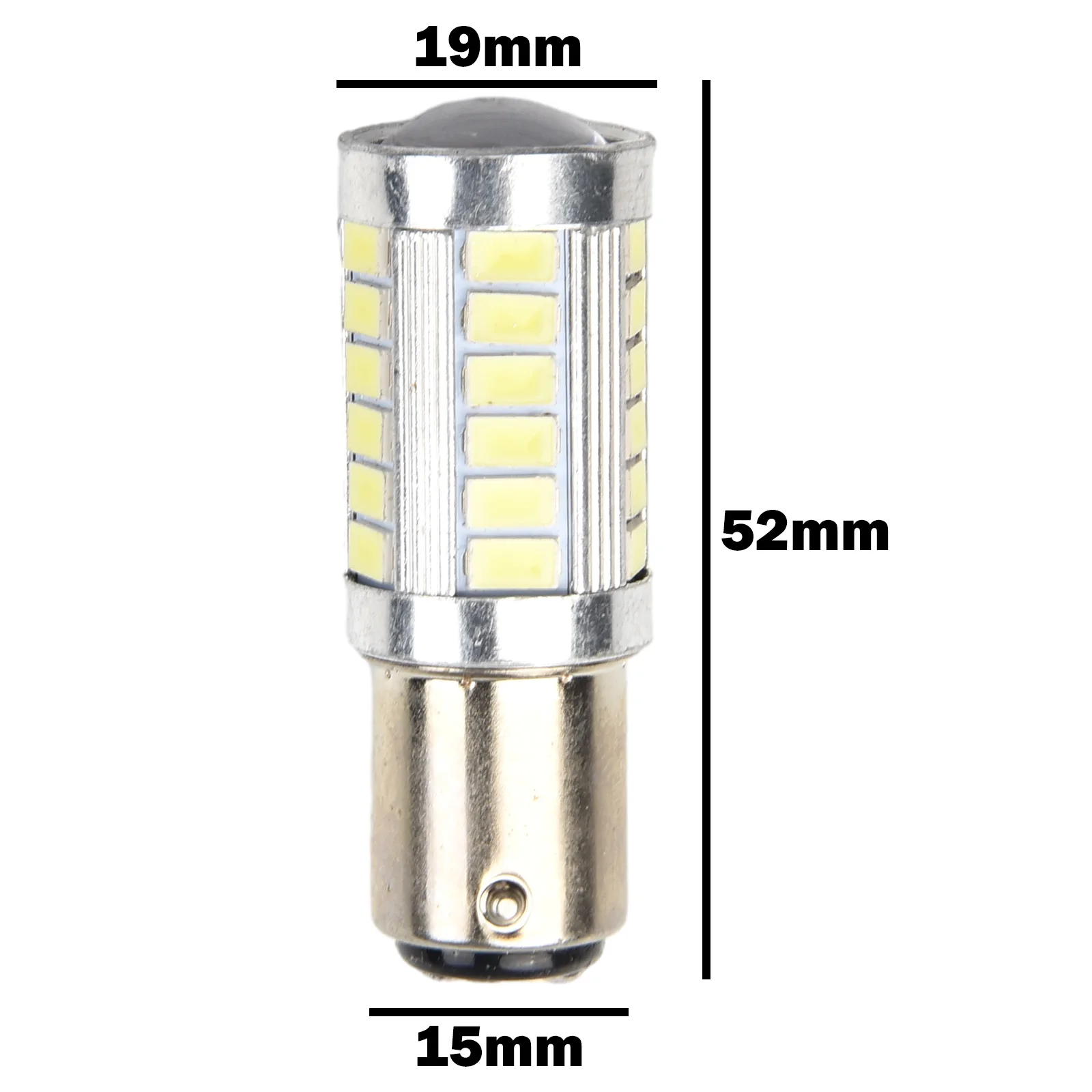 

Tail Brake Headlights Headlights Turn Signal Light Universal White 1157 33SMD 4x Stop Backup Reverse Universal