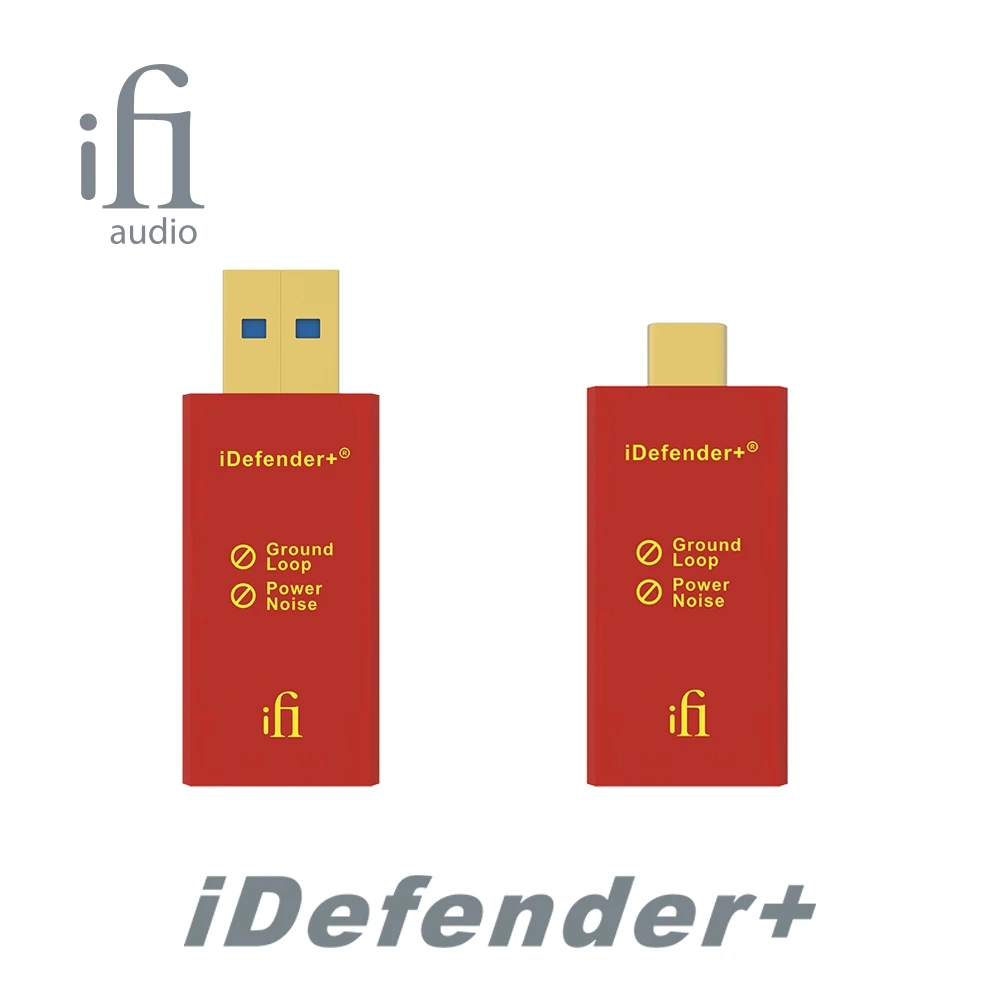 

iFi iDefender+ USB Power Isolator Ground Loop Noise PC Hifi Audio Music Noise Canceller USB3.0 High Speed Transmission Original