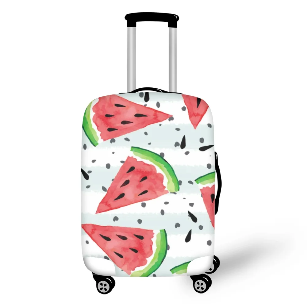 

Чехол для костюма twoheart sgirl с принтом арбуза, аксессуары для путешествий, чехол на колесиках, Защитные Чехлы, чехол для костюма от 18 до 32 дюймо...
