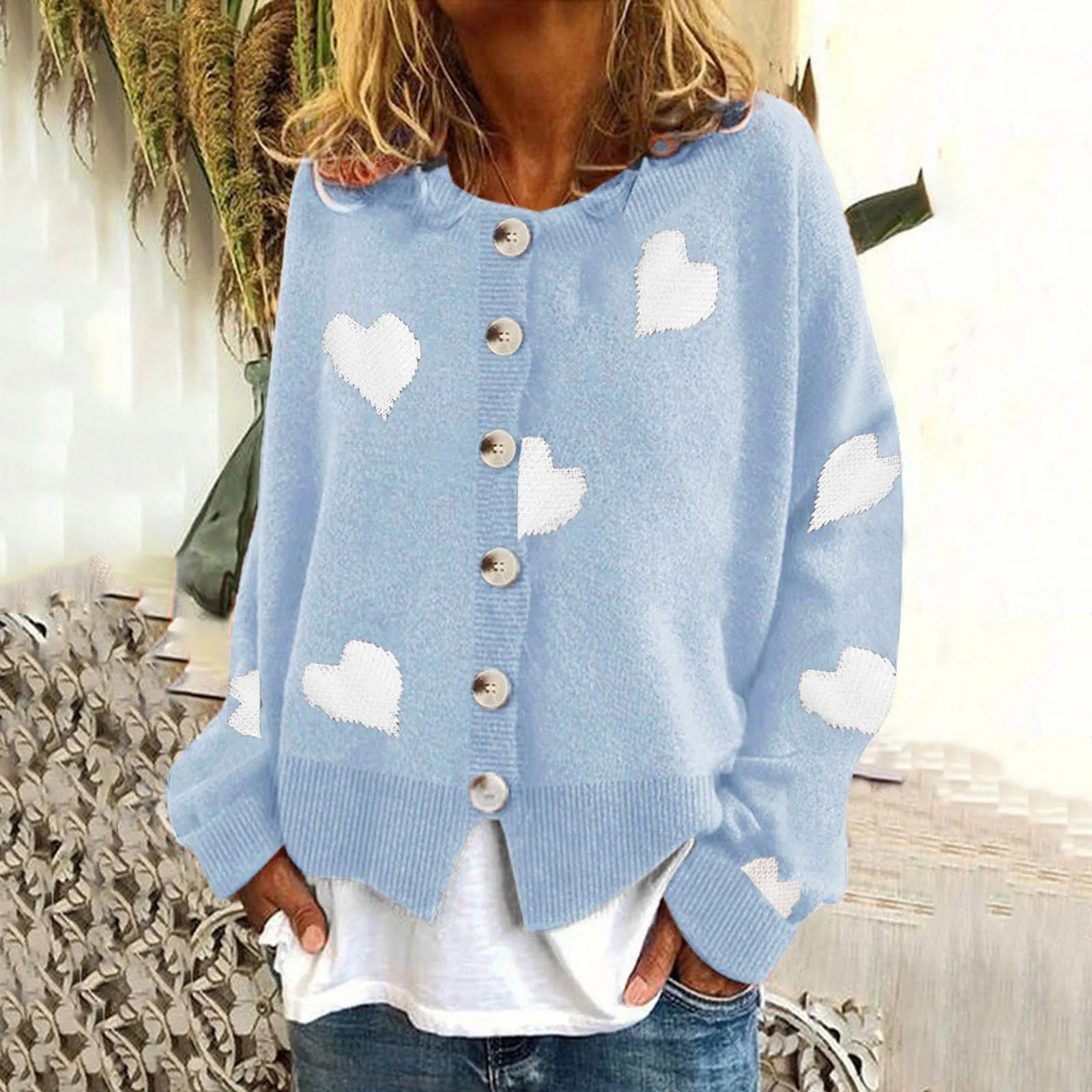 

Women's O-neck Button Down Cardigan Slim Outerwear Long Chiffon Cardigans for Women Summer Women Cardigan Sweaters for Fall