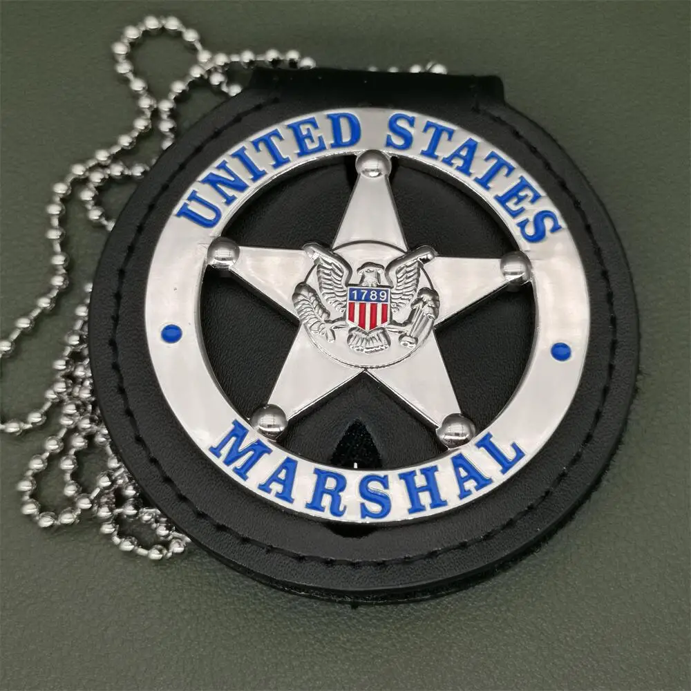 U.S. MARSHAL Special Agent  BADGE  1:1 Cosplay Movie Prop Halloween Gift