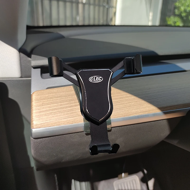 

Автомобильный держатель для телефона, держатель GPS, планшетофон с зажимом, кронштейн для крепления приборной панели для Tesla Model 3 2019 2020 2021 Model Y...