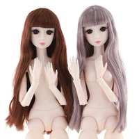 60cm doll toys for girls 13 bjd head multi joint movable body makeup fashion beautiful princess plastic diy accessories