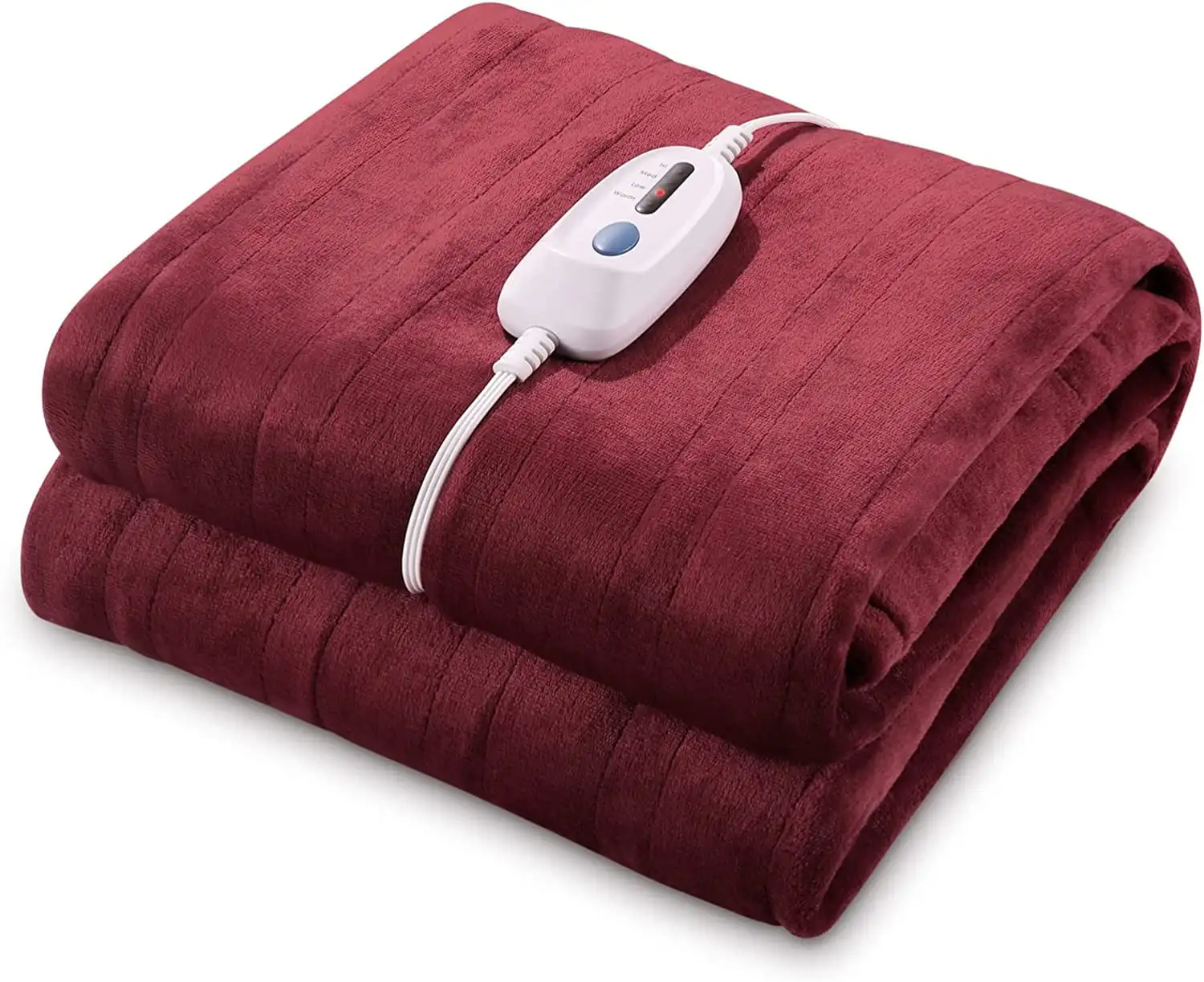 

Electric Blanket 72" x 84" Full Size Flannel Heated Throw Blanket ETL Certification Fast Heating with 4 Heating Levels & 10 Hou