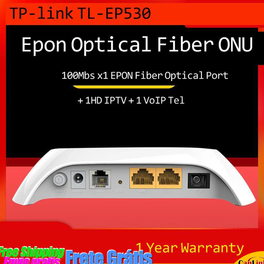 

Аутентичный 100% новый TPlink TL-EP530 EPON 1FE 100Mbs LAN IPTV VoIP с поддержкой оптического волокна ONU FTTH маршрутизатор с китайской прошивкой
