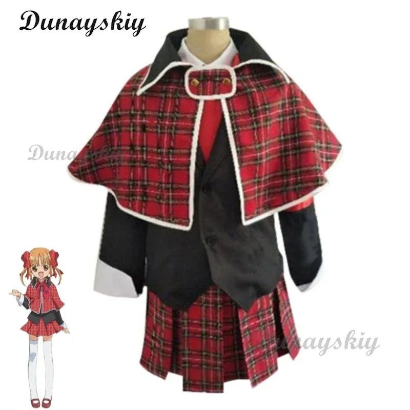 Аниме Shugo Chara yuiki Yaya ace hofri tadase KING's chair Souma kuukai косплей костюм красный синий