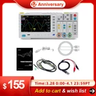 Осциллограф FNIRSI 1014D1013D, 2 канала, ширина полосы 100 МГц, частота дискретизации 1 Гвыбс, с 7-дюймовым цветным сенсорным ЖК-экраном TFT