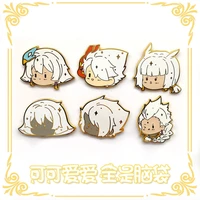 game skychildren of light kawaii pin enamel anime badges kakashi cosplay pins metal badge button brooch pins collection gifts