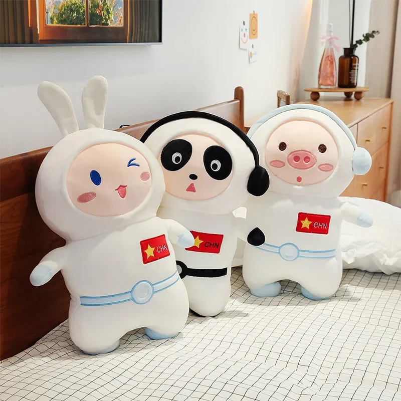 

Подушка плюшевая в виде Свинки, кролика, панды, 60 см