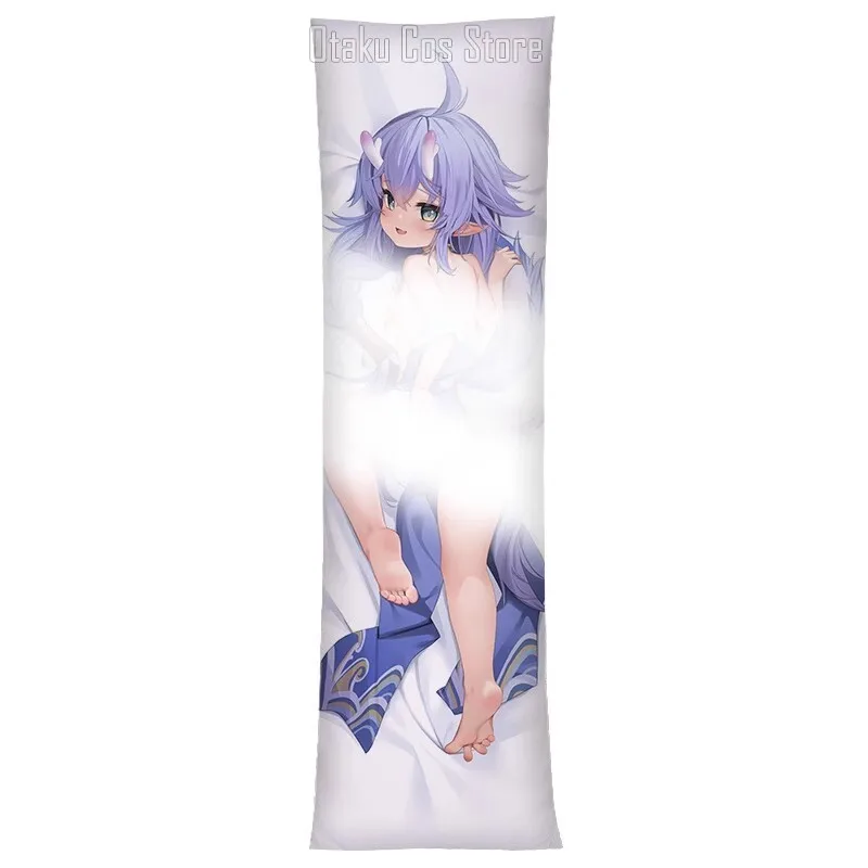 Аниме Honkai: Star Rail Bailu 2-сторонняя подушка для тела Чехол Dakimakura накидка игры японская