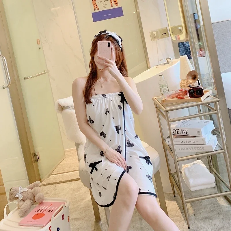 2024 летнее сексуальное кружевное банное полотенце с запахом на грудь халаты для