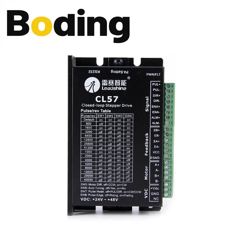 Leadshine NEMA23 2-фазный 57CME серии 0 6N.M 1 3N.M 2N.M 2 1N.M и шаговый двигатель с замкнутым