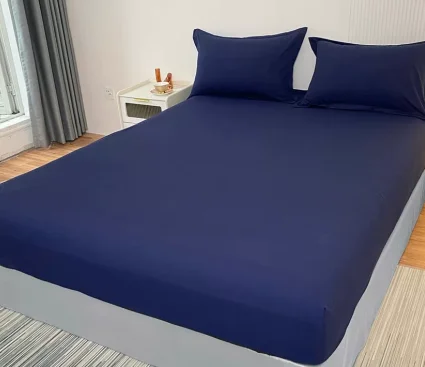 Домашняя простыня King Size с принтом наматрасник 90x200 см (без наволочки) простыни в