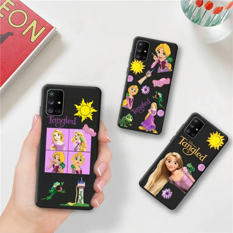 

Disney Princess Tangled rapunzel Phone Case For Samsung Galaxy A52 A21S A02S A12 A31 A81 A10 A30 A32 A50 A80 A71 A51 5G