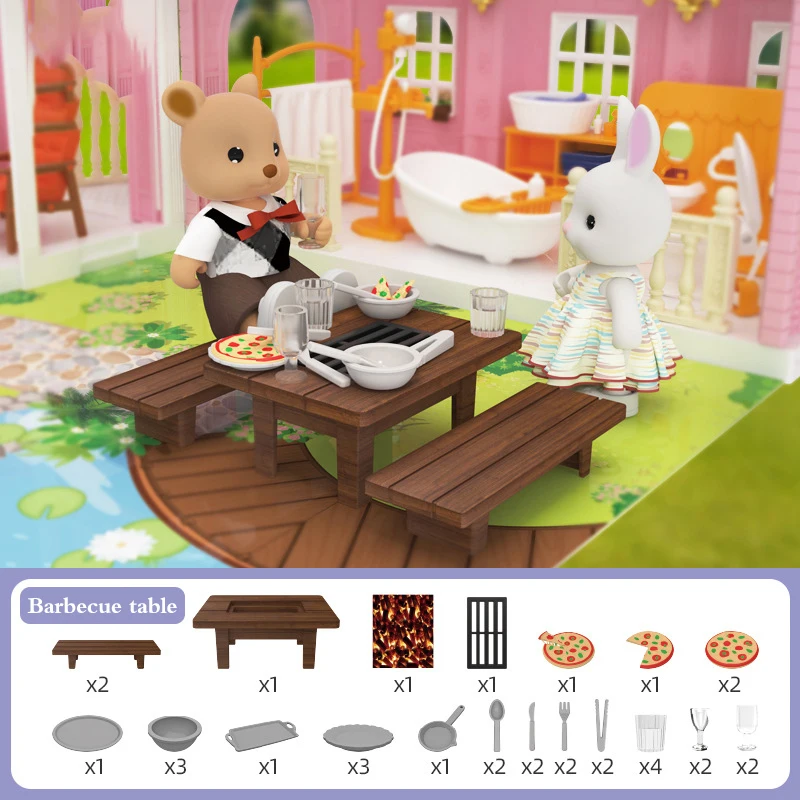 

Миниатюрная игрушка для кукольного домика, имитация кухонного игрового домика, игрушка для ролевых игр, аксессуары для украшения